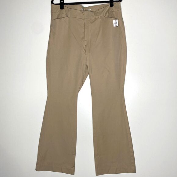 New Old Navy High-Waisted Pixie Flare Pants Women's Size 16 - Picture 1 of 8